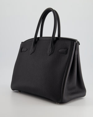 SUPER RARE* Hermès Birkin 30cm 3 in 1 Bag in Black Togo Leather