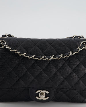 * BOSTON Chanel Classic Medium Double Flap, Black Caviar Leather, Gold  Hardware, New in Box