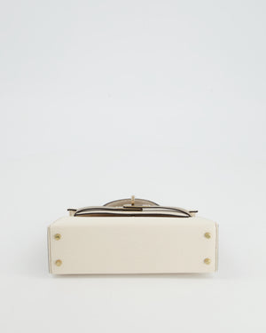 HOT* Hermès HSS Mini Kelly II Sellier Bag 20cm in Gris Tourterelle, N