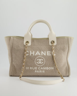 Chanel Tote Bag Canvas White