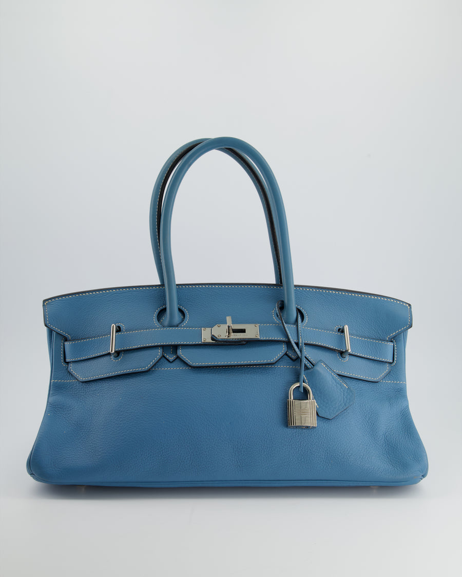 *HOT RE-RELEASE* Hermès Birkin JPG Bag in Bleu Jean Togo Leather with Palladium Hardware