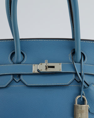 *HOT RE-RELEASE* Hermès Birkin JPG Bag in Bleu Jean Togo Leather with Palladium Hardware