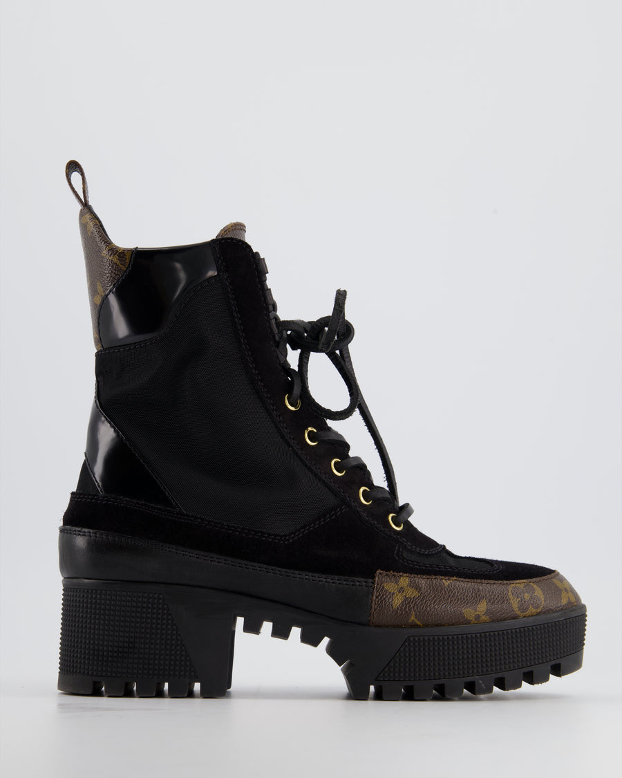 Louis Vuitton combat boots sise 38