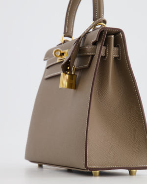 Hermès 25cm Kelly Sellier, Craie Epsom Leather, Gold Hardware 🗝  #priveporter #hermes #birkin #kelly25 #craie