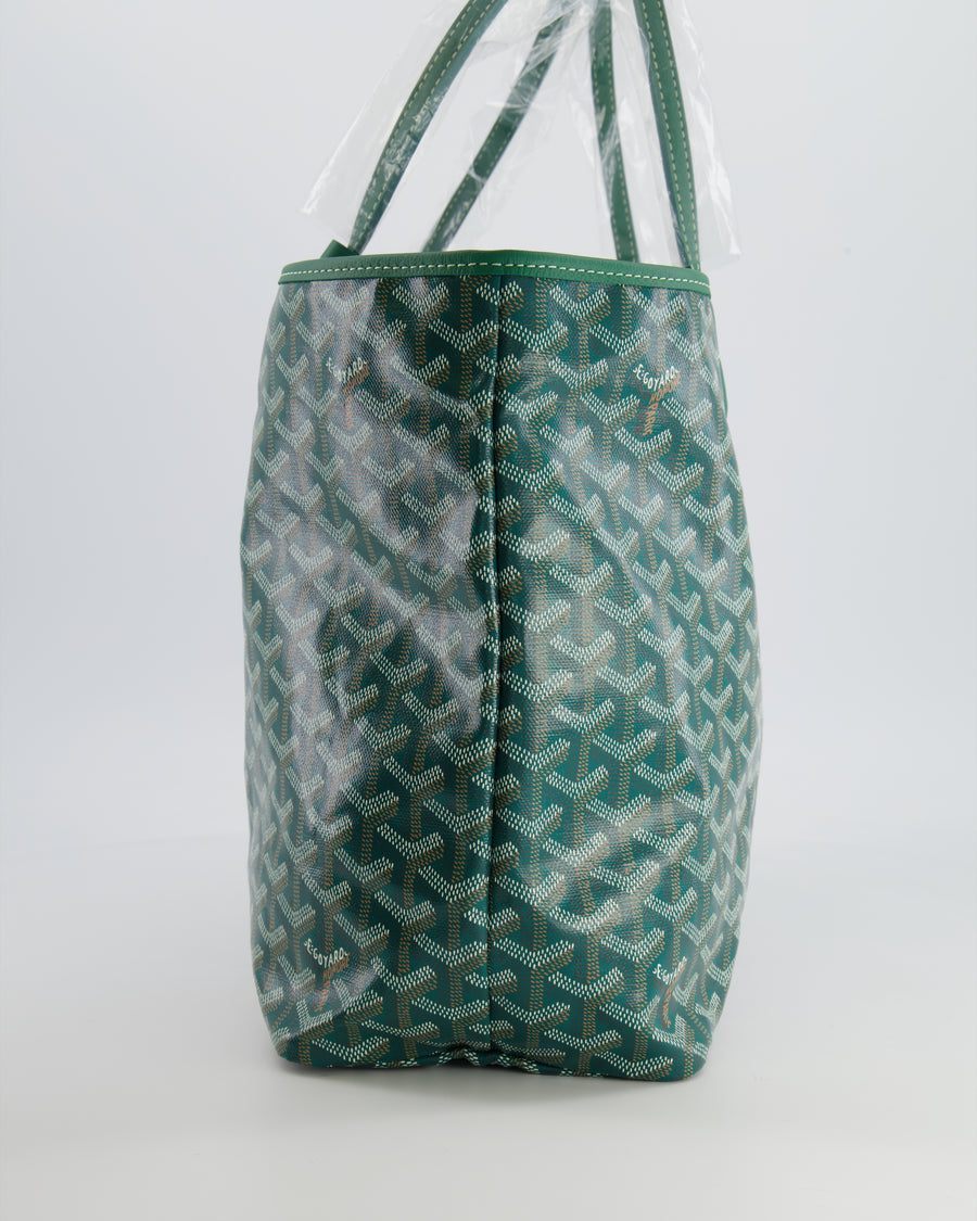 *STORE FRESH* Goyard Saint Louis PM Green Shoulder Tote Bag