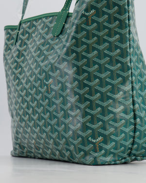 *STORE FRESH* Goyard Saint Louis PM Green Shoulder Tote Bag