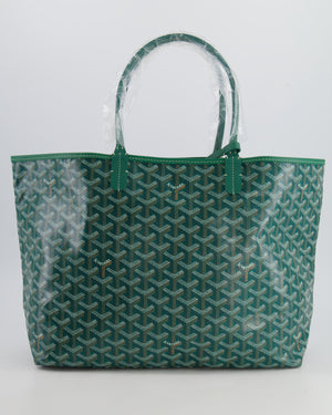 *STORE FRESH* Goyard Saint Louis PM Green Shoulder Tote Bag