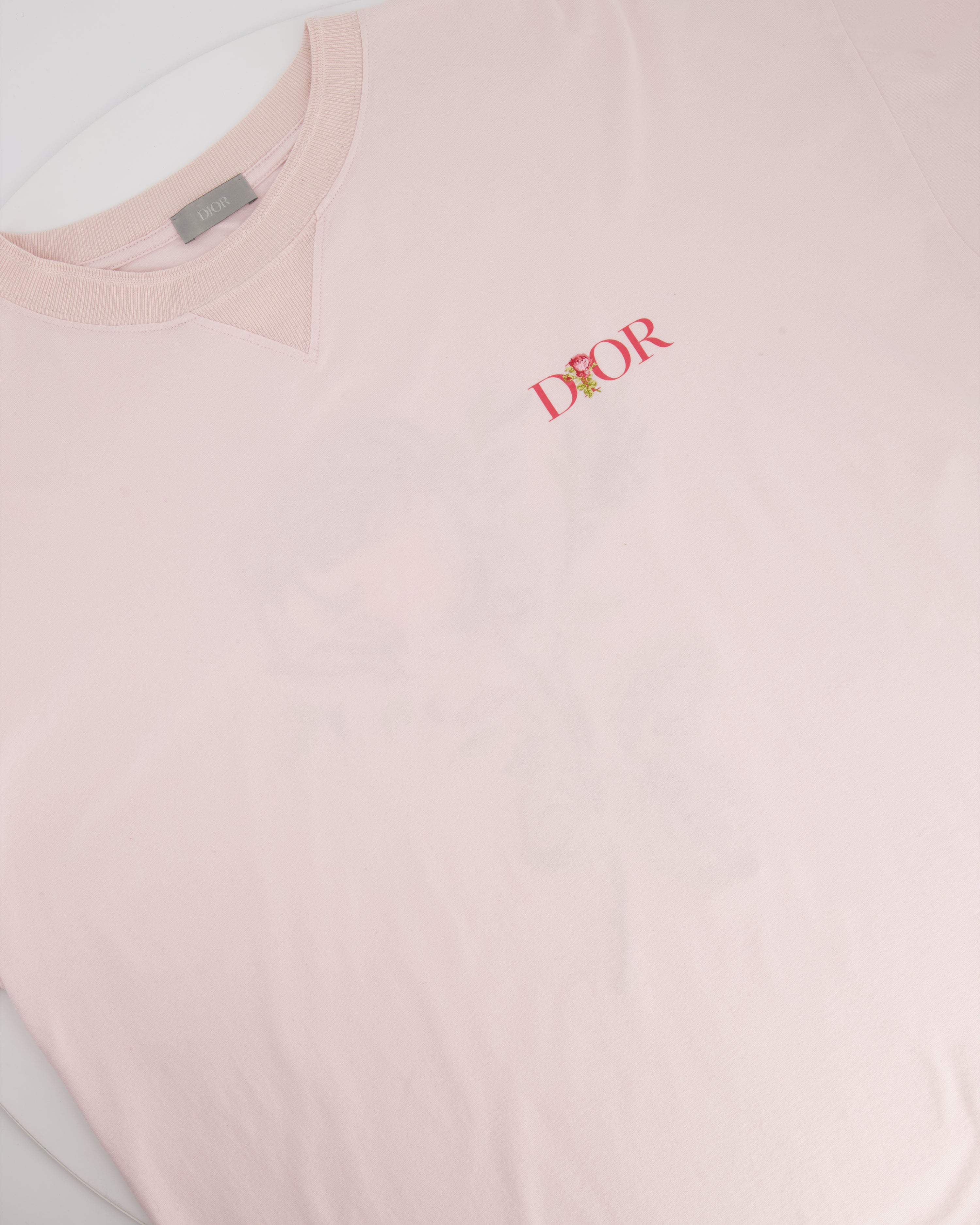 T shirt dior rose new arrivals