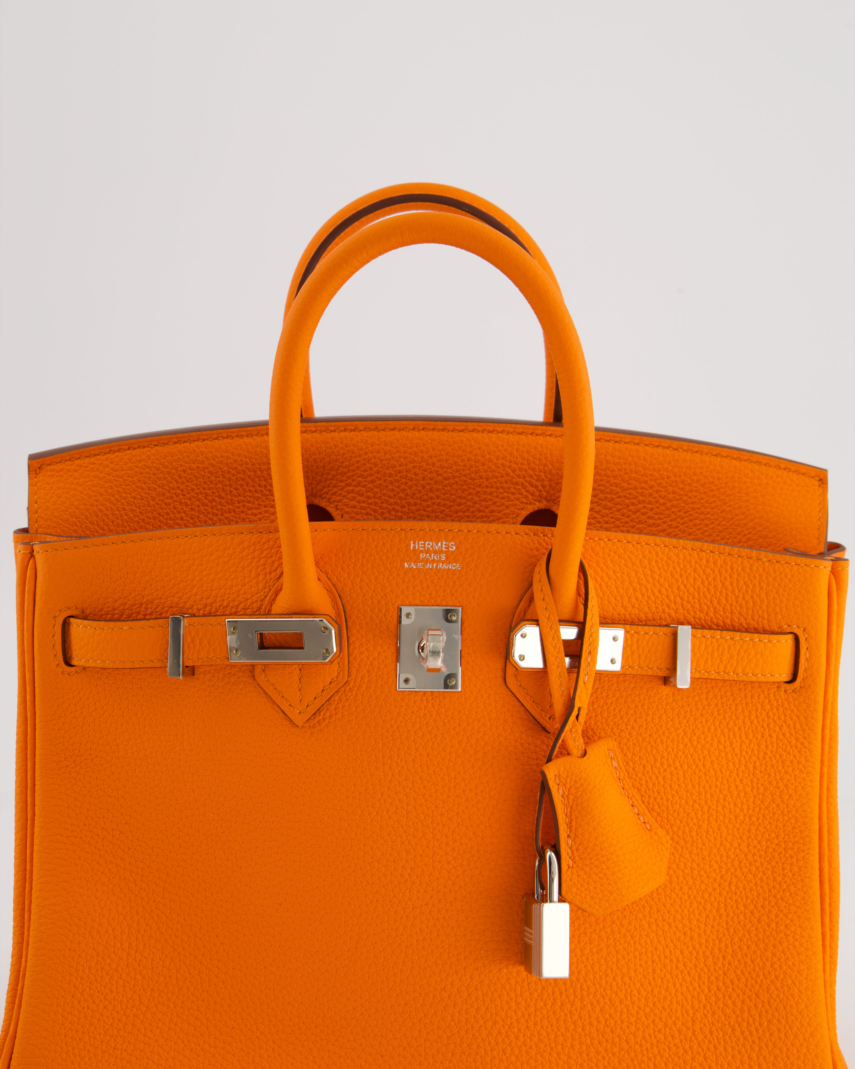 Hermes birkin bag 35 best sale togo orange