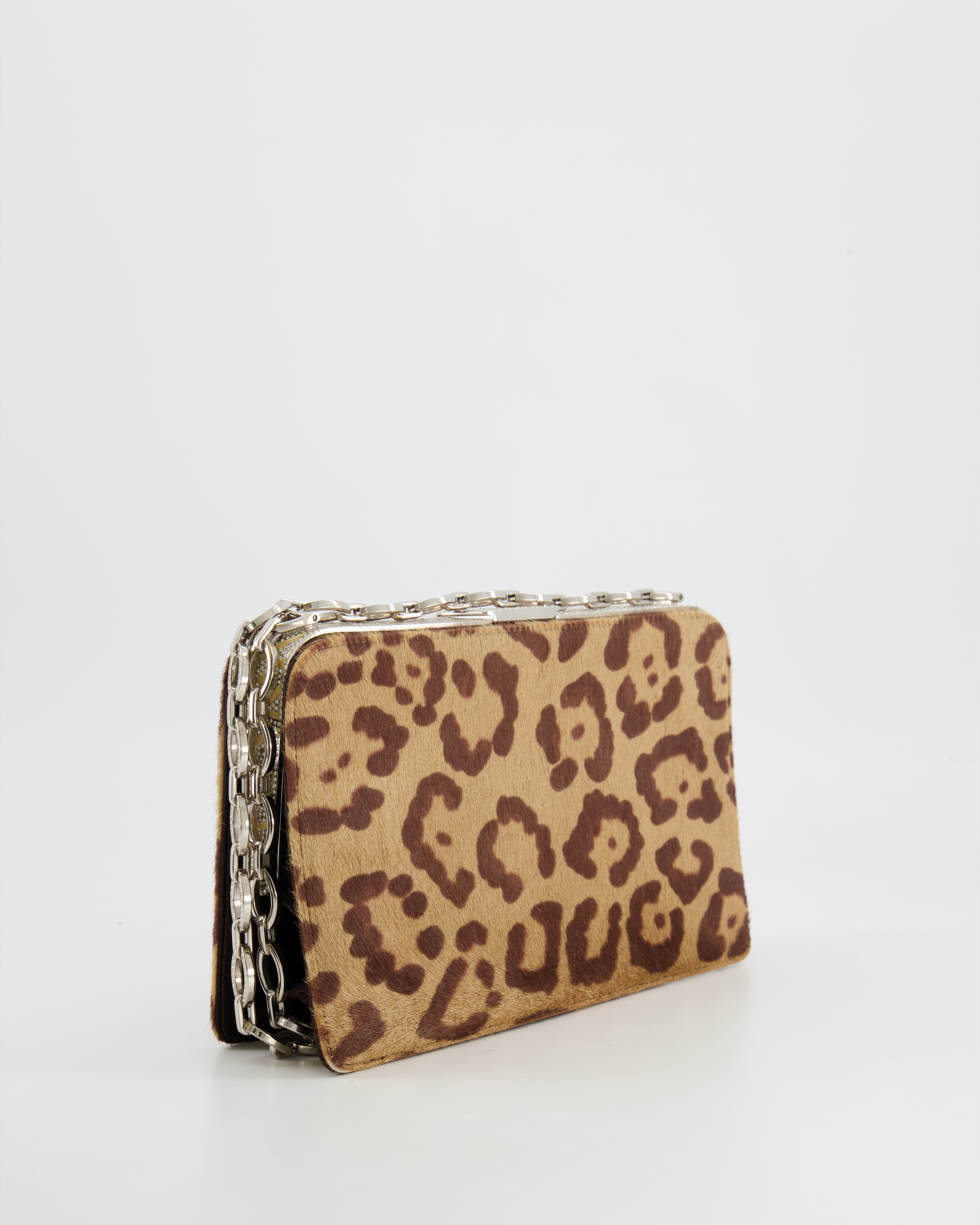 Valentino leopard discount purse