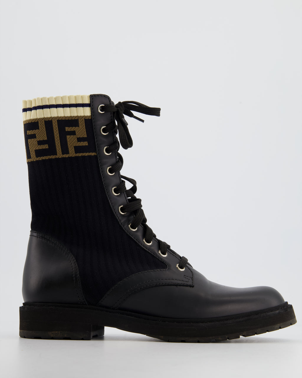 Fendi sock 2025 combat boots