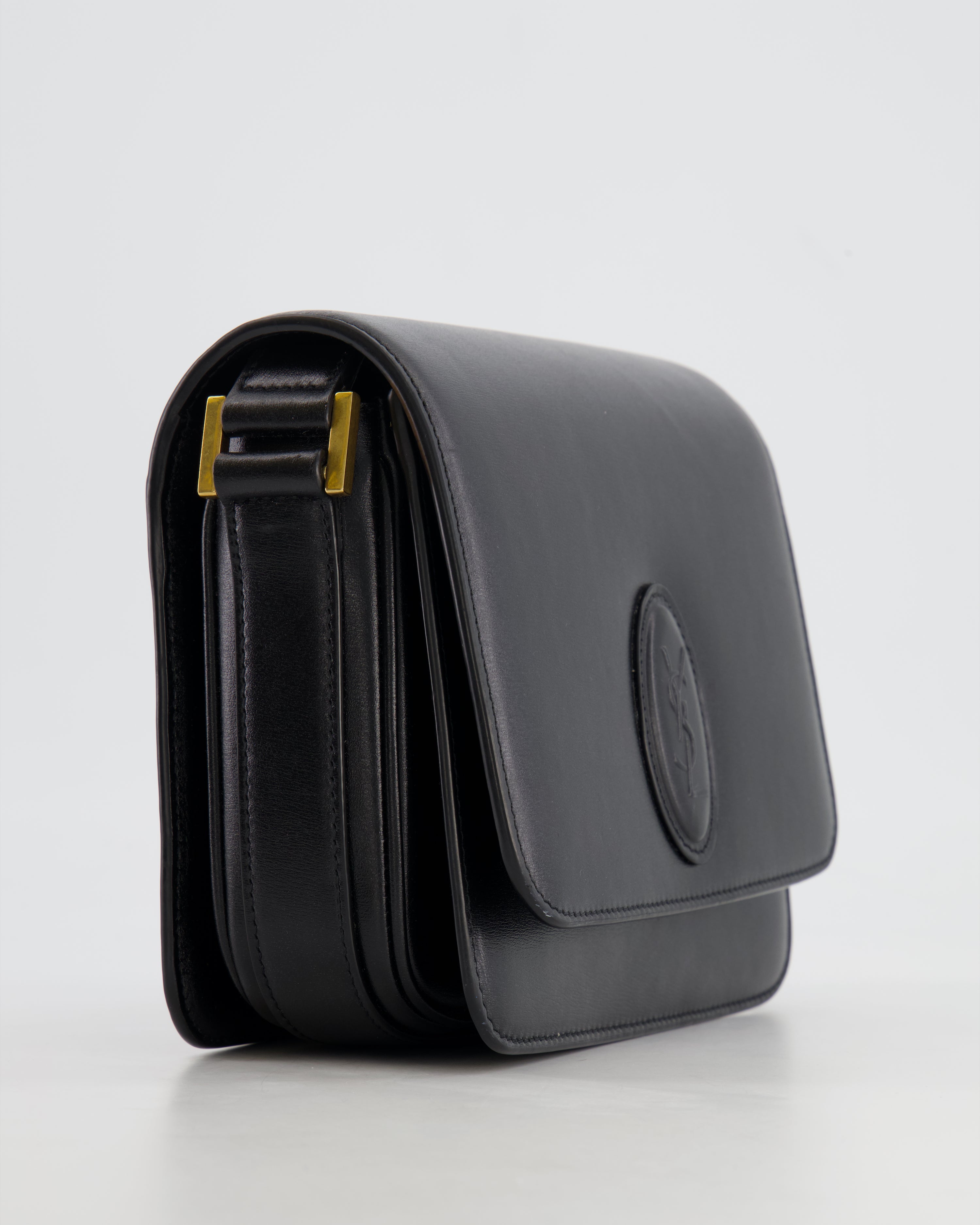 Le 61 small saddle bag in smooth discount leather