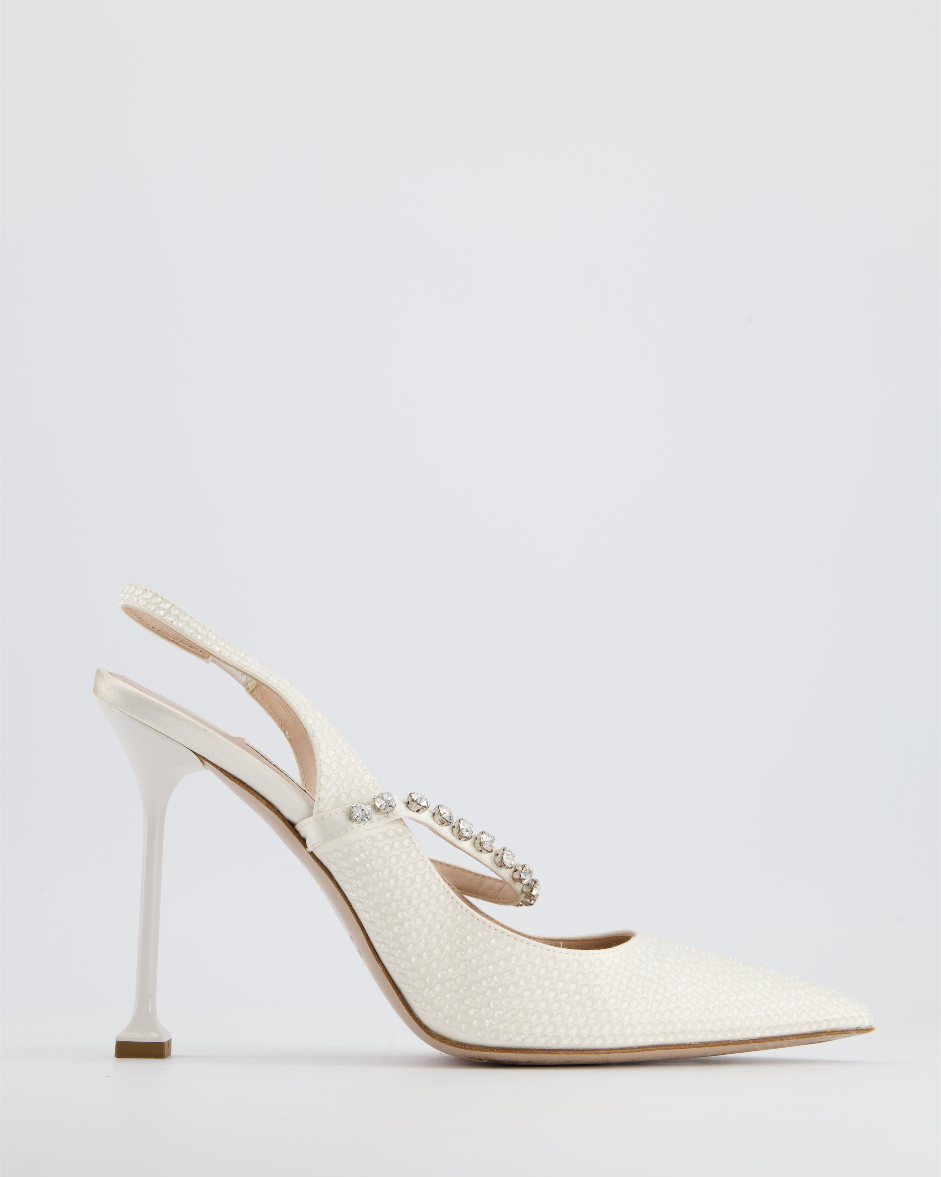 Slingback on sale miu miu