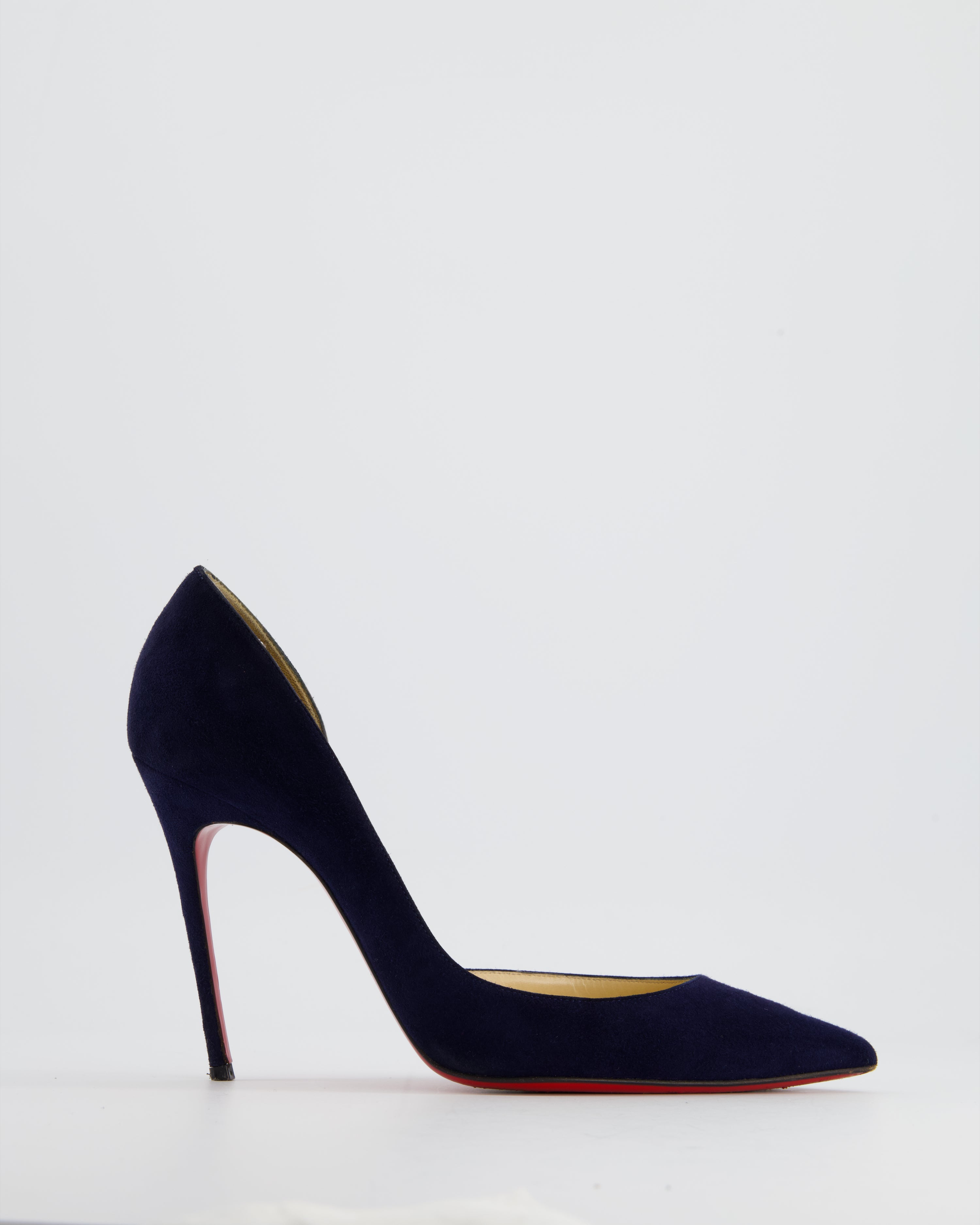 Louboutin navy sale pumps