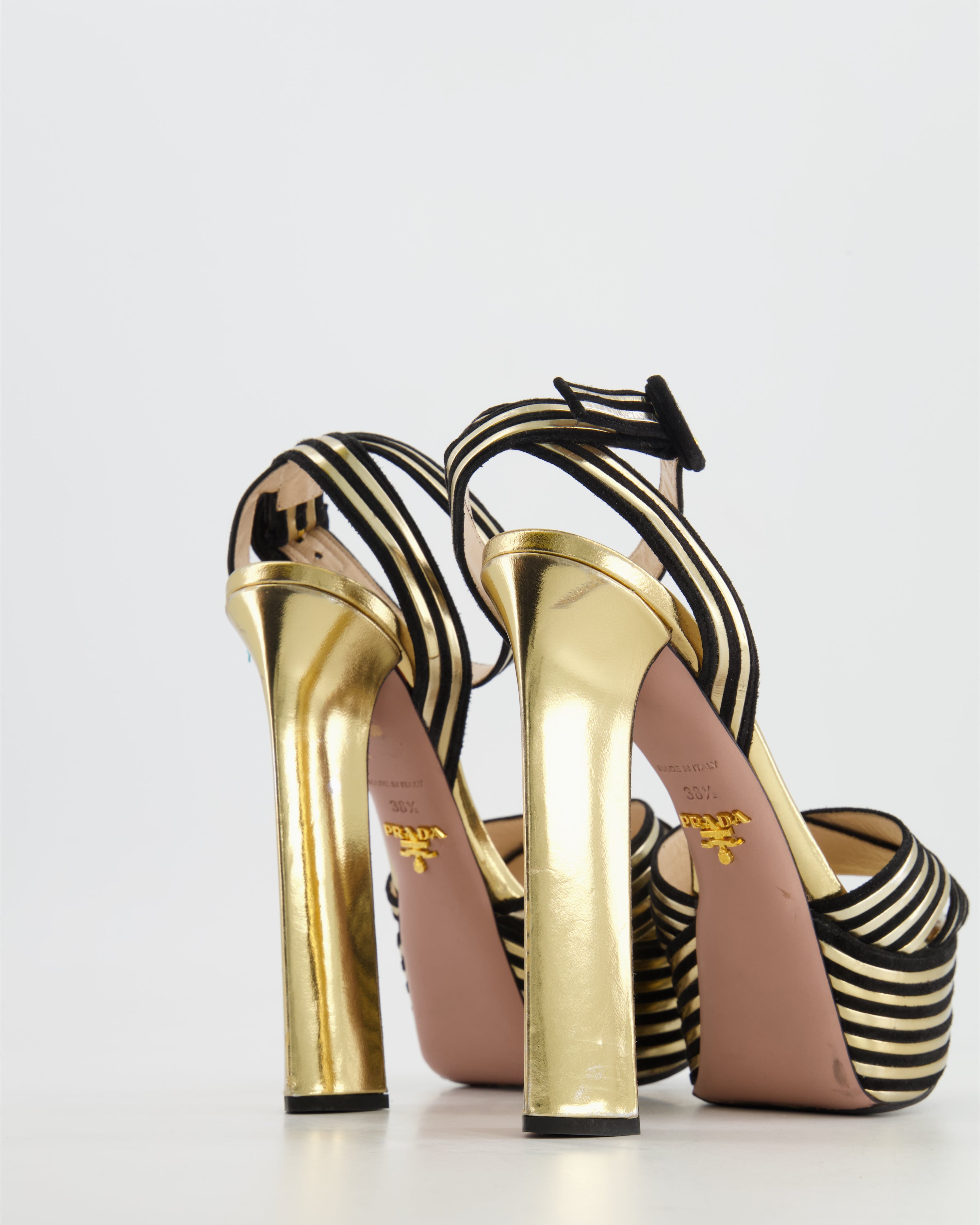 Prada gold hot sale platform