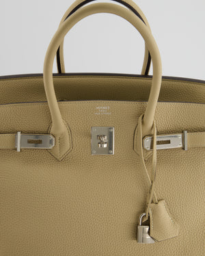 Hermès Birkin 35cm in Trench Togo Leather with Palladium Hardware