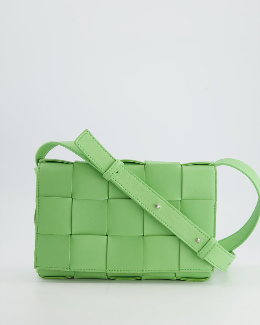 lime bottega bag