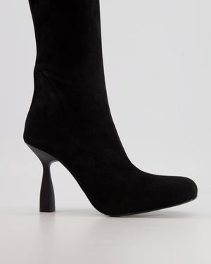 Hermès Black Suede Hurricane Thigh-High Boots Size EU 41 RRP £2,250