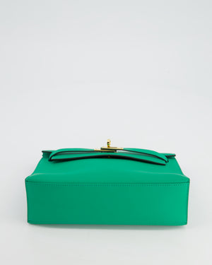 *SUPER RARE* Hermès Kelly Pochette in Menthe Swift Leather with Gold Hardware