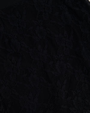 Dolce & Gabbana Black Lace Mini Skirt Size IT 40 (UK 8)