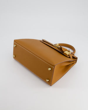 *HOLY GRAIL* Hermès Kelly Sellier 25cm in Gold Epsom Leather with Gold Hardware