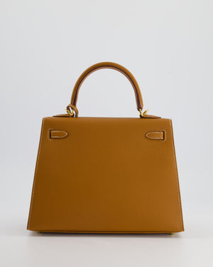 *HOLY GRAIL* Hermès Kelly Sellier 25cm in Gold Epsom Leather with Gold Hardware