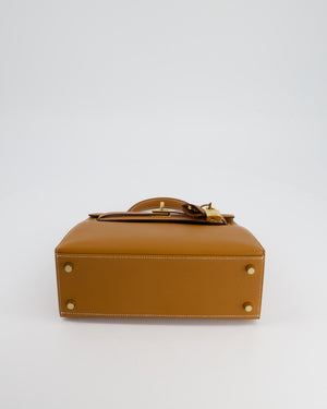 *HOLY GRAIL* Hermès Kelly Sellier 25cm in Gold Epsom Leather with Gold Hardware