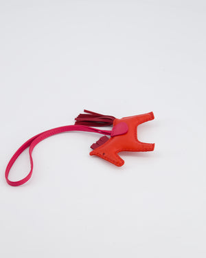 Hermès Rodeo Bag Charm MM in Rose Jaipur