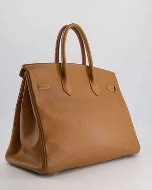 Hermès Birkin Bag 35cm in Gold Epsom Leather with Gold Hardware