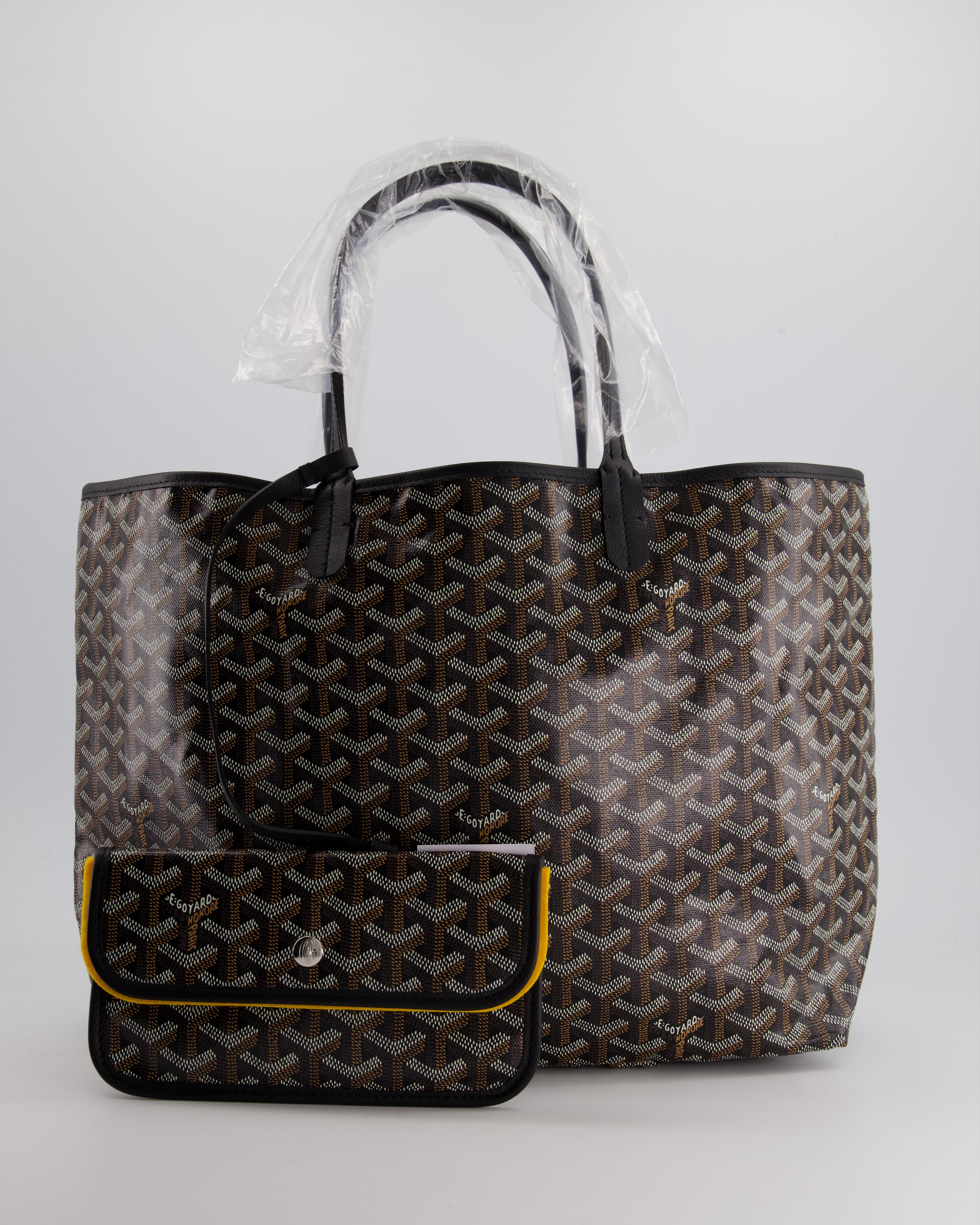 Black goyard pattern best sale