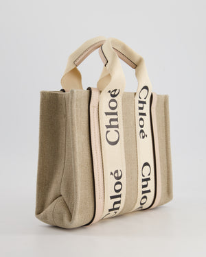 Chloé Grey & Beige Small Woody Tote Bag RRP £990