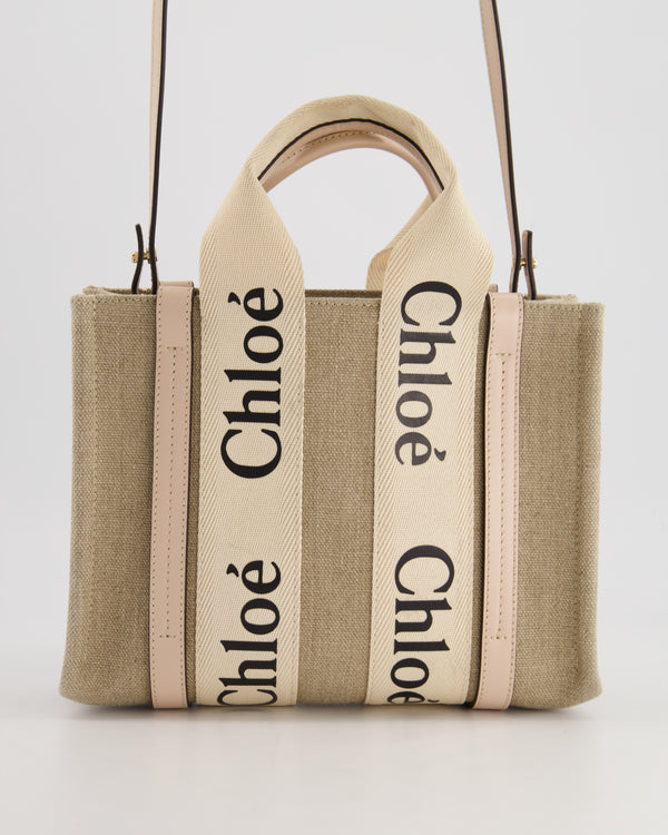 Chloé Grey & Beige Small Woody Tote Bag RRP £990