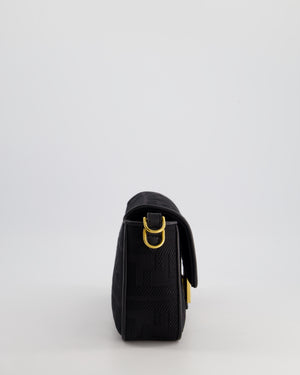 *Limited Edition* Fendi Black Fabric Baguette Bag with Gold Hardware RRP £2,550