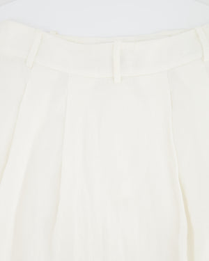 Jenni Kayne White Maxi Linen Skirt Size US 2 (UK 6)