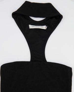 Christopher Esber Black High Neck Cut Out Top Size IT 40 (UK 8)