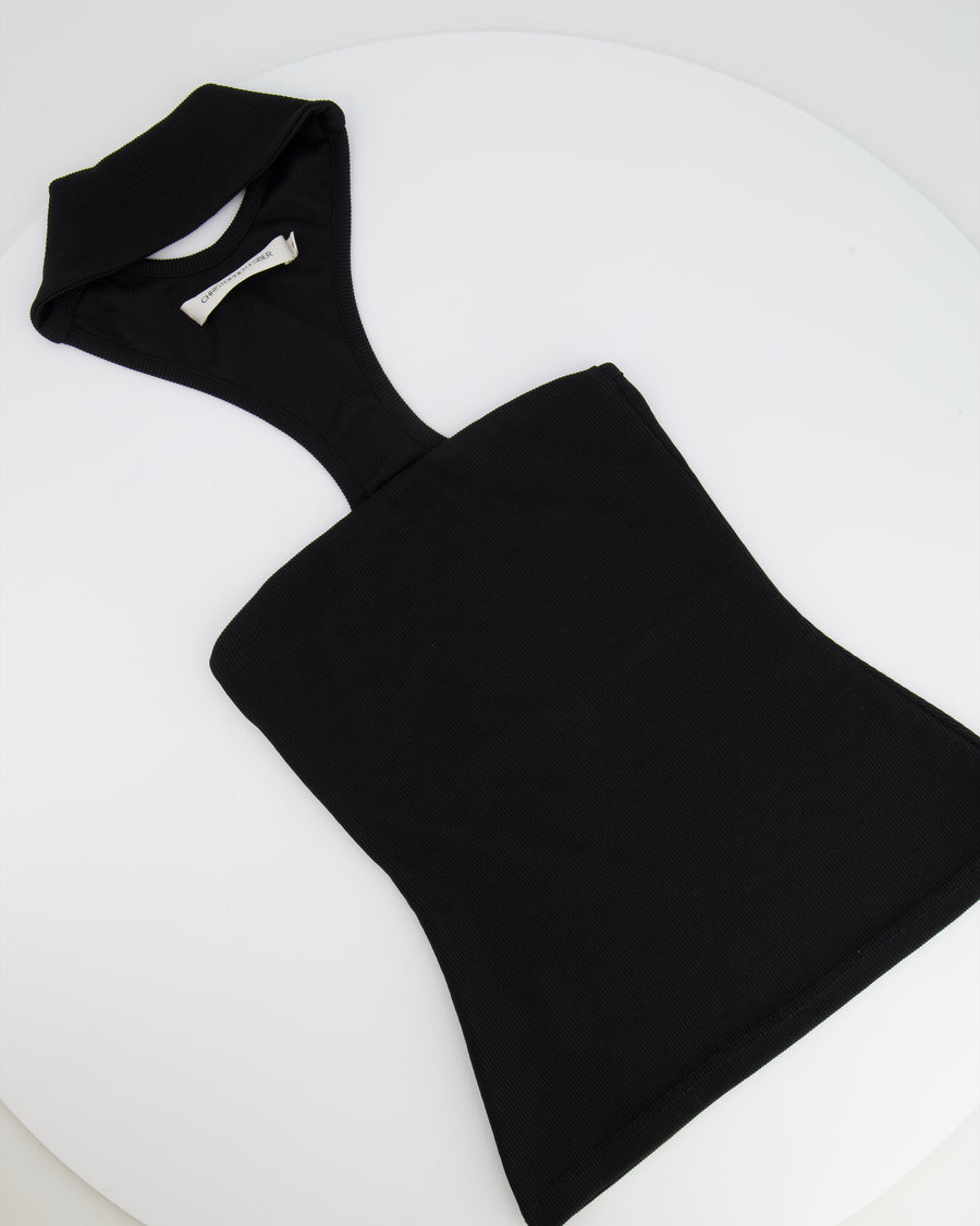 Christopher Esber Black High Neck Cut Out Top Size IT 40 (UK 8)