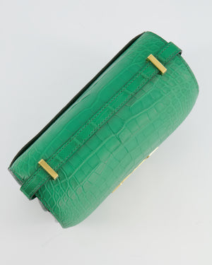 *STORE FRESH* Hermès Constance III Mini 18cm Bag in Cactus Alligator Mississippiensis Leather with Gold Hardware