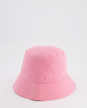 Hermès Pink Bucket Hat Gene Sunshine Size 55