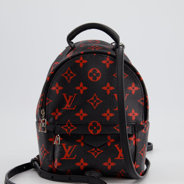 Louis vuitton mini backpack red and black online