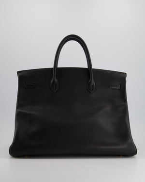 *RARE* Hermes Birkin 40cm in Black Ardennes Leather with Gold Hardware