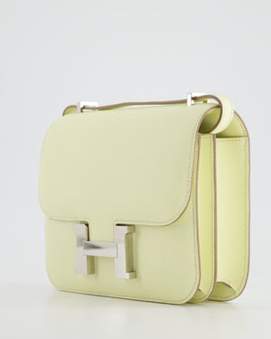 *NEW COLOUR* Hermès Constance III Mini 18cm Miroir Bag in Jaune Milton Epsom Leather with Palladium Hardware