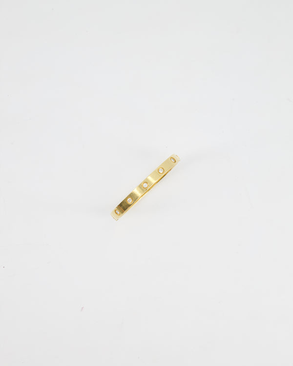 Cartier Yellow Gold Love Bangle with Ten Diamonds Size 16 RRP £13,800