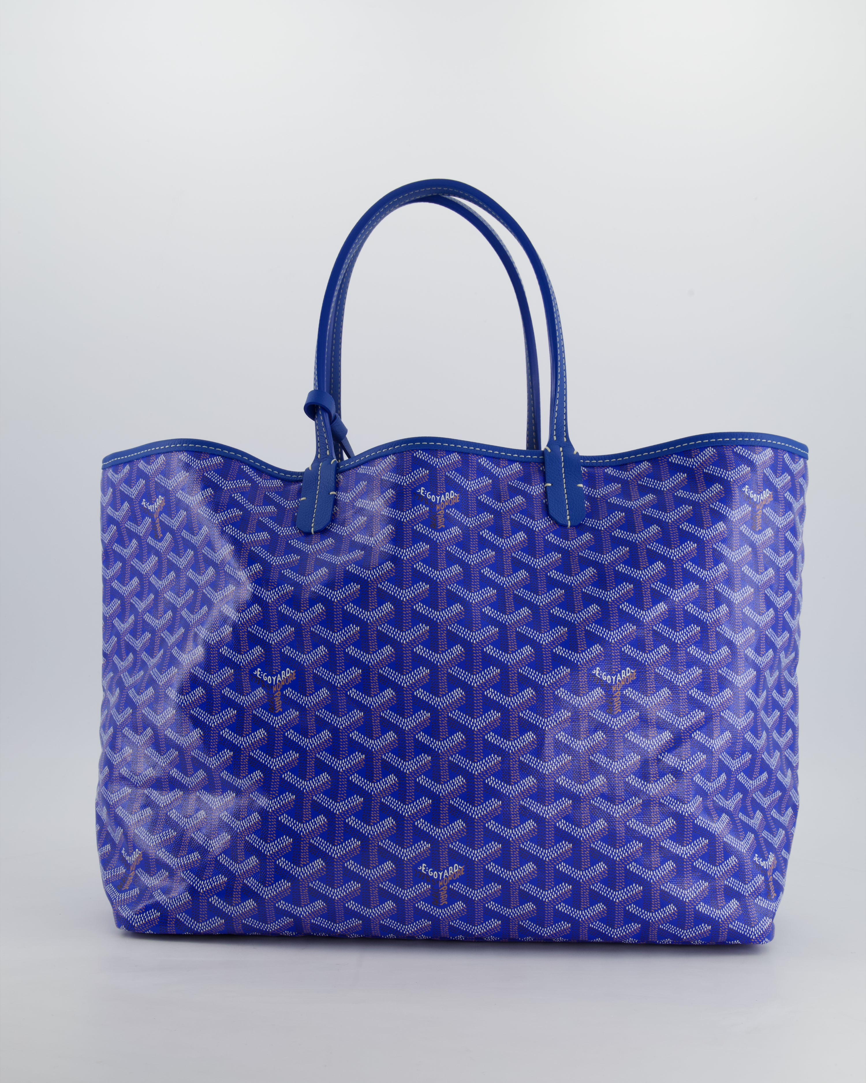 Goyard blue tote bag hotsell