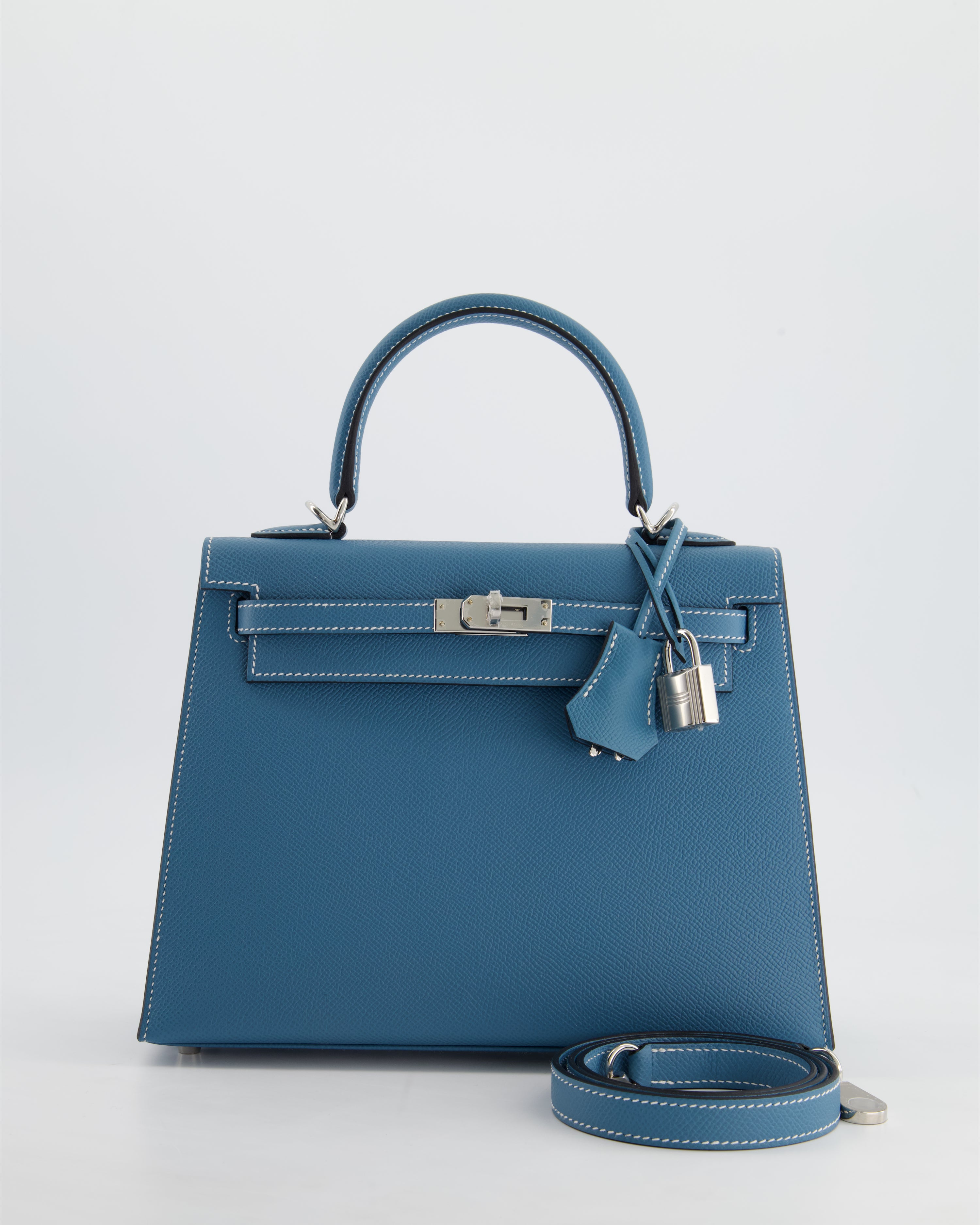 Fashion hermes kelly bleu