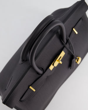 Hermès Birkin 35cm Bag in Black Togo Leather with Gold Hardware