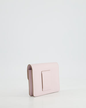 Hermès Roulis Slim Belt Wallet in Mauve Pale Evercolour Leather with Palladium Hardware