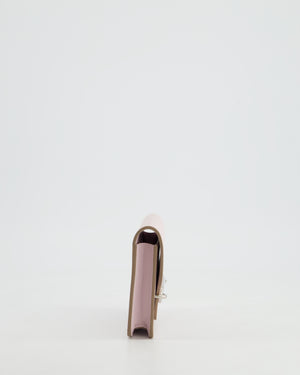 Hermès Roulis Slim Belt Wallet in Mauve Pale Evercolour Leather with Palladium Hardware