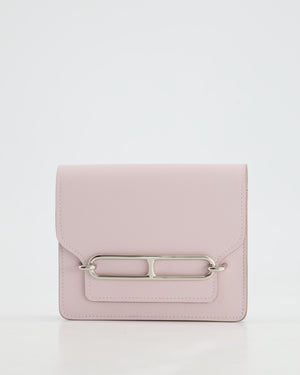 Hermès Roulis Slim Belt Wallet in Mauve Pale Evercolour Leather with Palladium Hardware