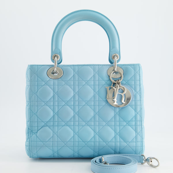 Baby blue dior bag sale