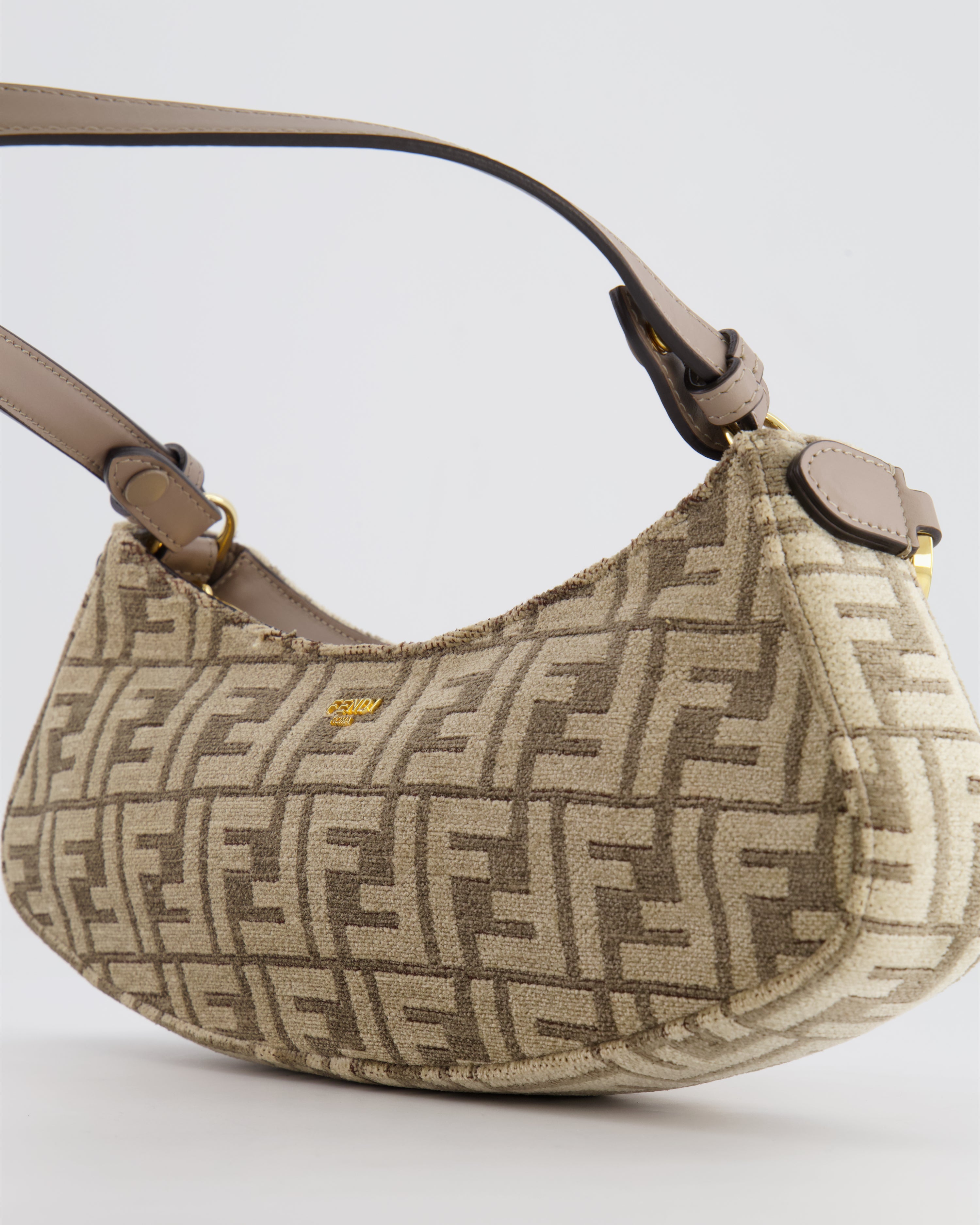 Fendi ff logo shoulder bag hotsell